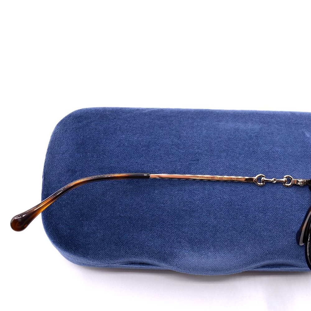 NEW GUCCI GG0915S 001 BLACK GOLD GREY AUTHENTIC SUNGLASSES - Picture 9 of 11